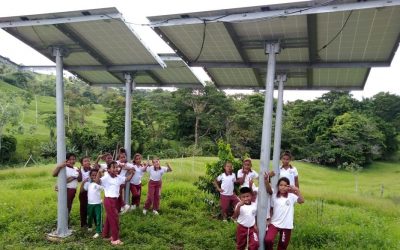 Además de 181 hogares, 5 escuelas han sido beneficiadas con la energía solar en Unguia